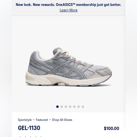 ASICS GEL 1130 CREAM - Picture 1 of 9